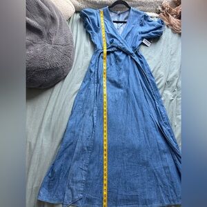 Old Navy Blue Midi Dress